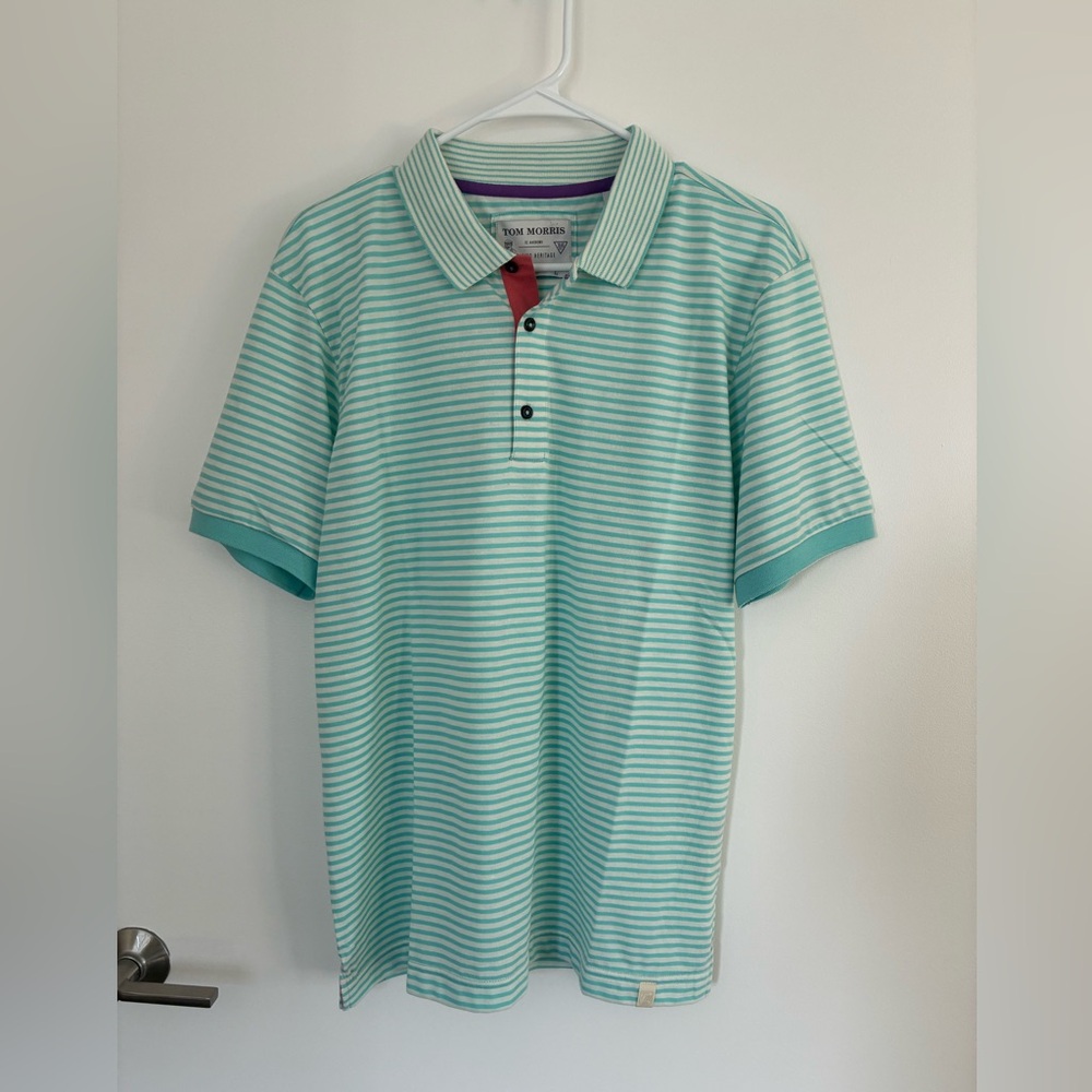 Tom Morris St Andrews Golfing Heritage Polo Shirt NWOT Men’s Large